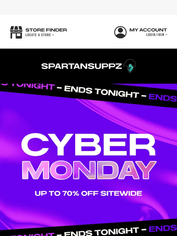 ⌛ Cyber Monday - Last Hours!