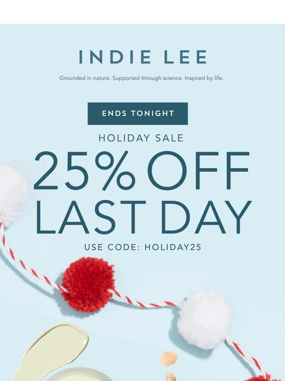 LAST DAY to Save 25%!! 🎁