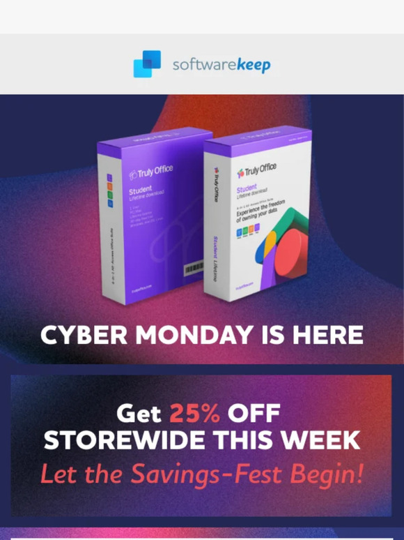 💸 Cyber Monday Savings: Enjoy 25% Off! 🎊