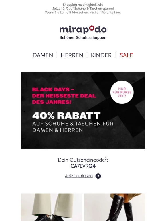 🖤 Nur noch heute: Black Days Rabatt sichern! 🖤