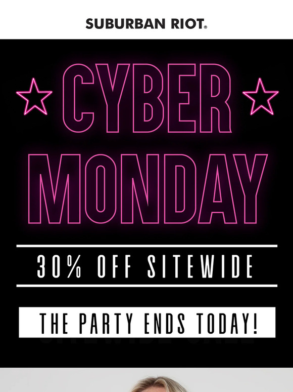 Cyber Monday Ends Today!