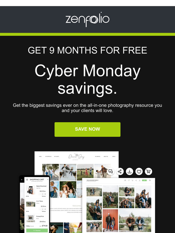 9 Months Free – Cyber Monday Offer!