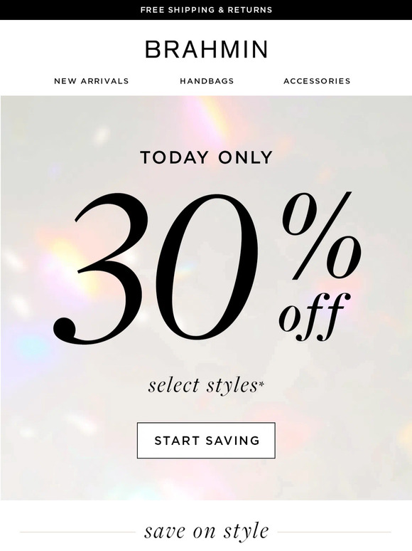 Brahmin Handbags Email Newsletters Shop Sales, Discounts, and Coupon Codes