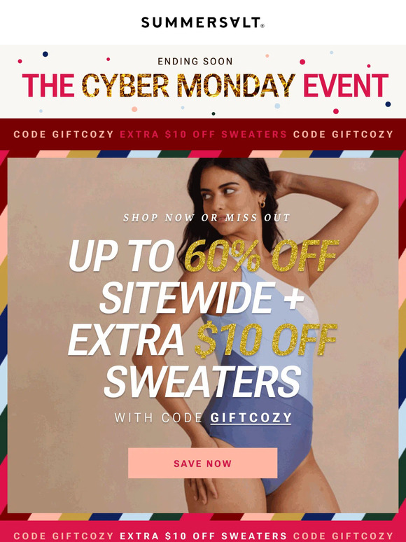 ⌛️ Final Hours: Up to 60% OFF