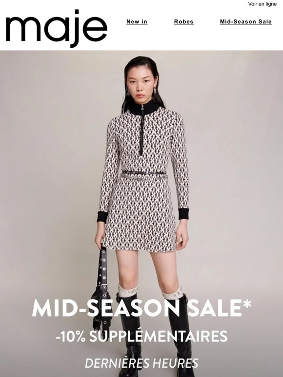 BLACK FRIDAY | Dernières heures pour profiter des Mid-Season Sale