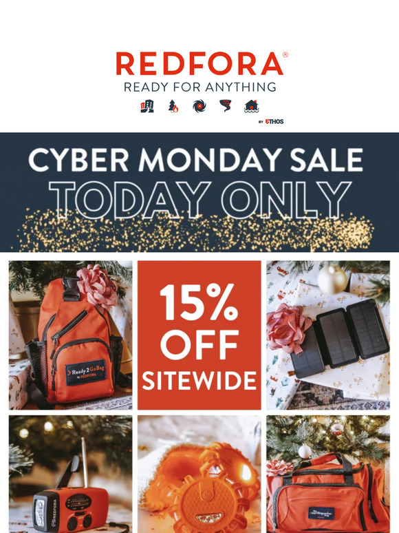 Cyber Monday - 15% off EVERYTHING!