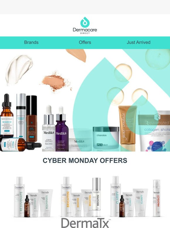 Cyber Monday Has Landed At Dermacare Direct. Don't Miss Out!