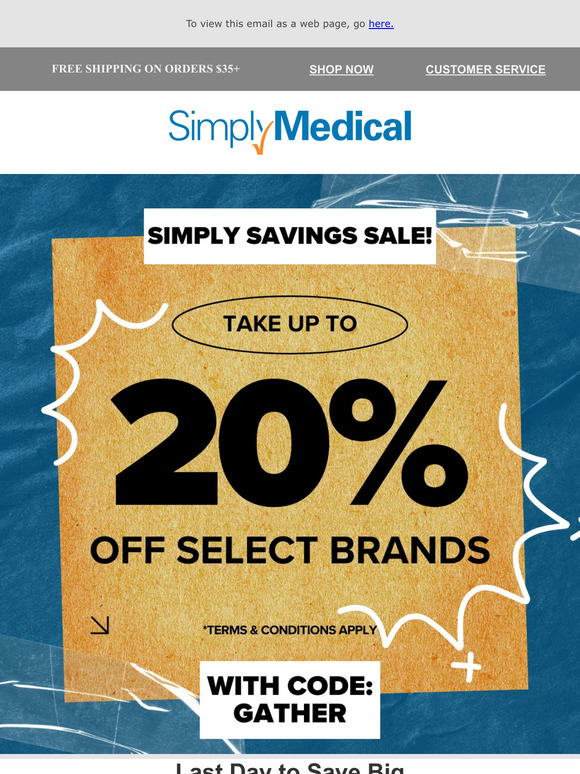 Simply Savings Sale Goes On!