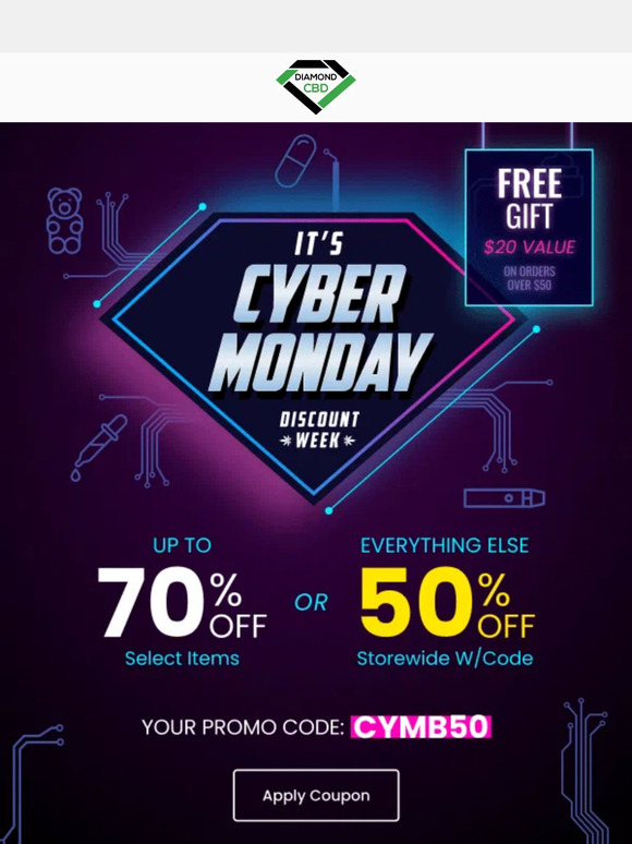 📲 This just in: Cyber Monday starts NOW!