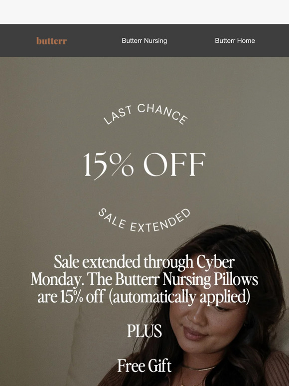 Sale extended through Cyber Monday! There's still time to save!