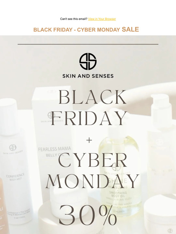 LAST CHANCE - CYBER MONDAY  SALE - 30% OFF