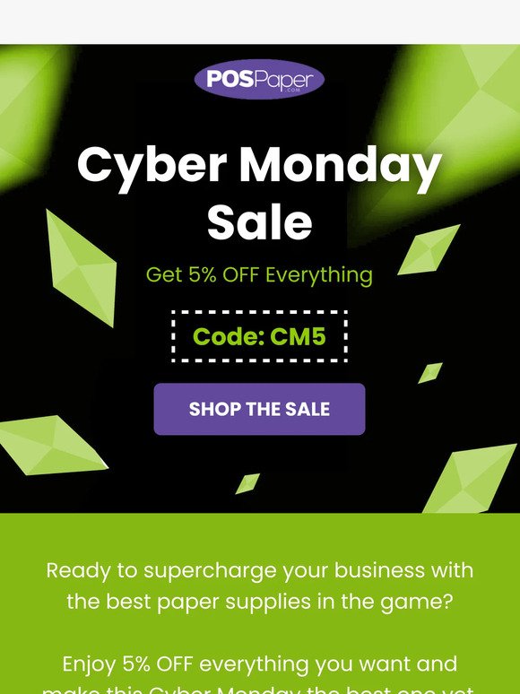 Cyber Monday Sale Is LIVE!