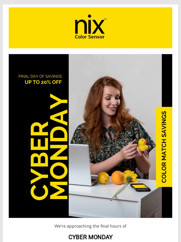 Cyber Monday Exclusive: Last chance to save on Nix Color Sensors