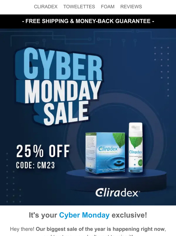 💻Cyber Monday Starts TODAY! $10 OFF!