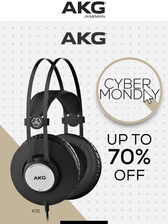 Cyber Monday Starts NOW! Up to 70% off