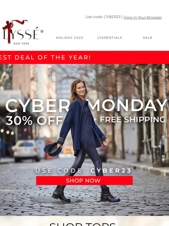 Biggest savings of the year❗️30% off + 🆓 shipping