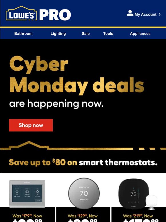 Shop Cyber Monday deals now.