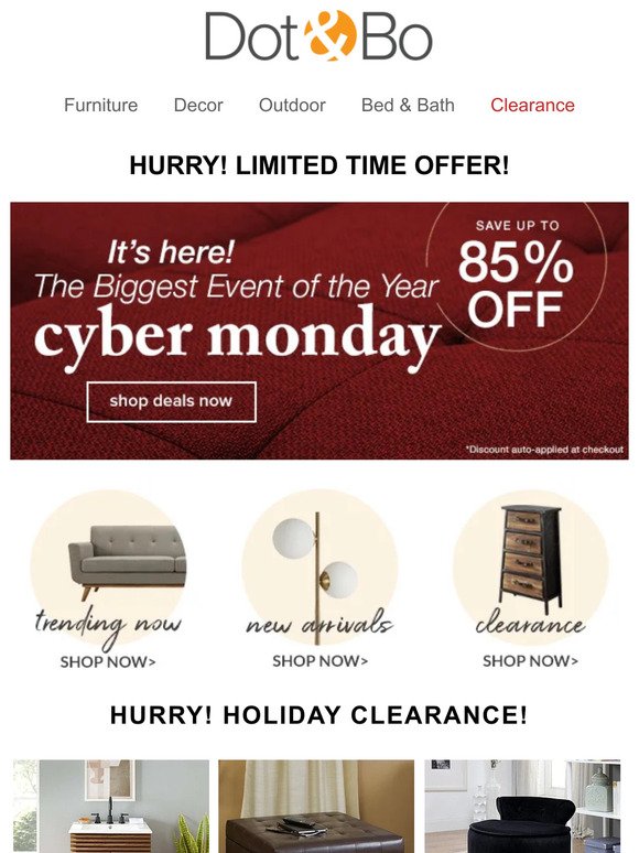 Exclusive: Cyber Monday Access