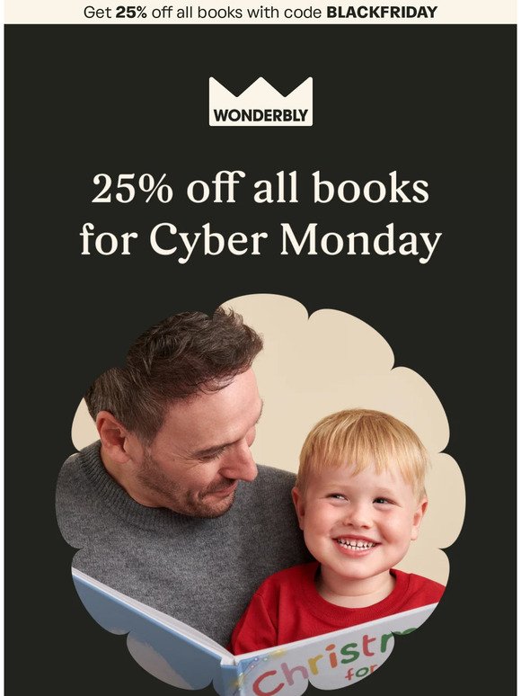It’s Cyber Monday! Here’s 25% off