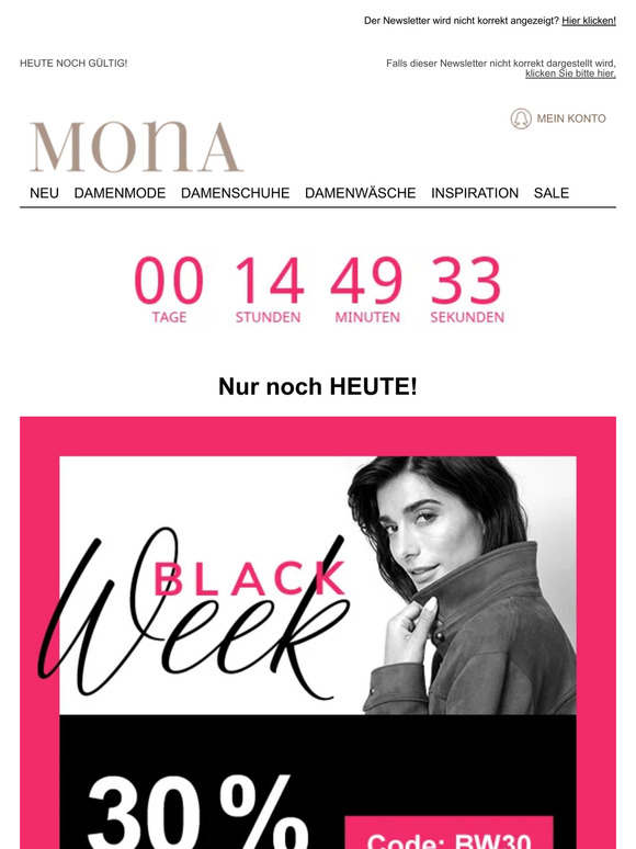 💥 30% CYBER MONDAY Deal - Letzte Chance