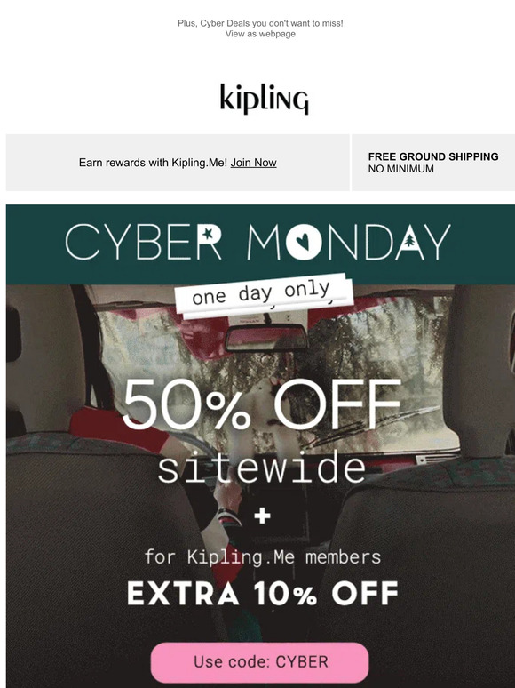 Re: Your 50% Off Everything Inside!