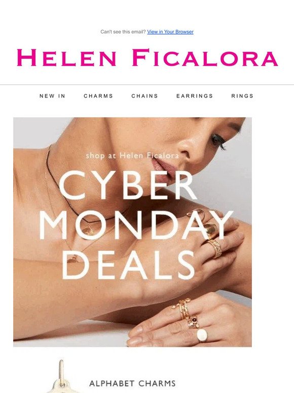 Shop Cyber Monday Deals! 💍