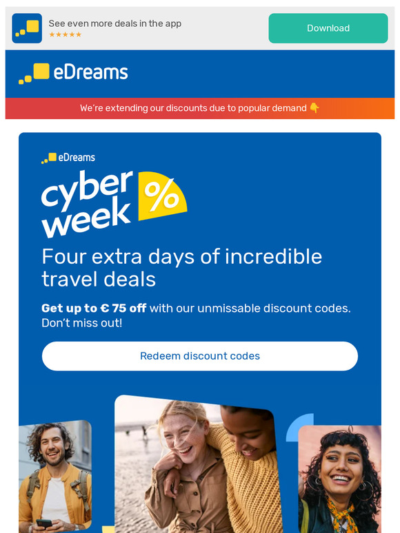 🥳 Cyber Week! 4 more days to save