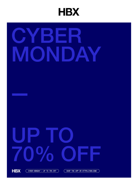 Last chance to shop our Cyber Monday Sale