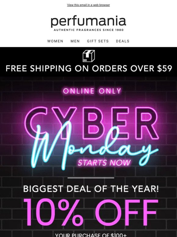 Cyber Monday Is In Full Effect!