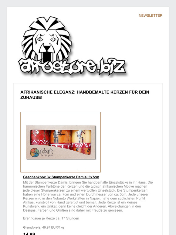 Afrikanische Eleganz: Handbemalte Kerzen für dein Zuhause!