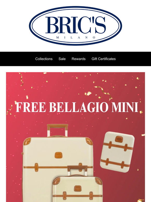 🌟 Cyber Week Exclusive: Free Bellagio Mini with Your Purchase + Holiday Savings Inside! 🎁