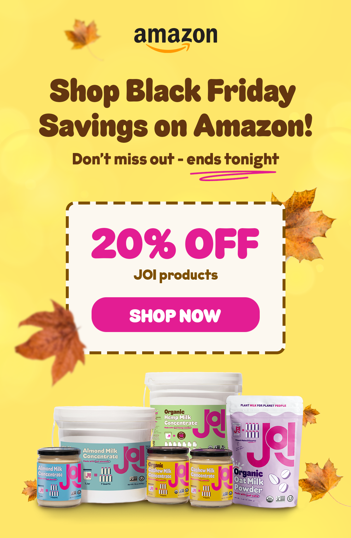 Shop Black Friday Savings on Amazon