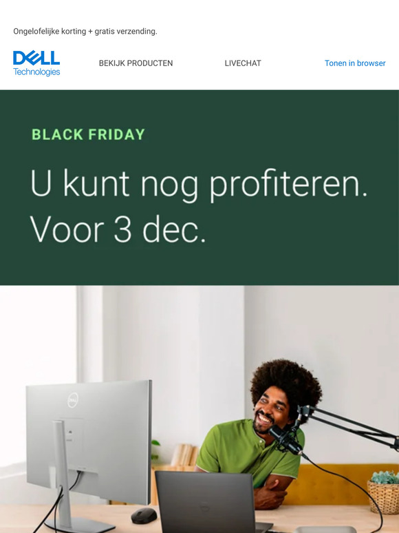 Ons Black Friday evenement is bijna voorbij | Upgrade vandaag nog.