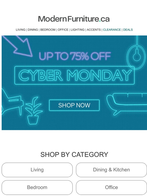 Up To 75% OFF | Cyber Monday