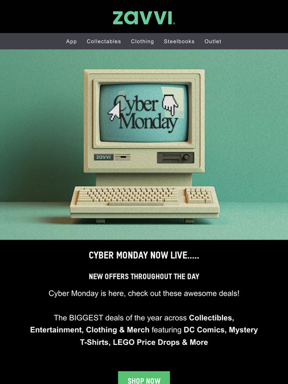 Cyber Monday is Here...[Our Biggest Deals & More]