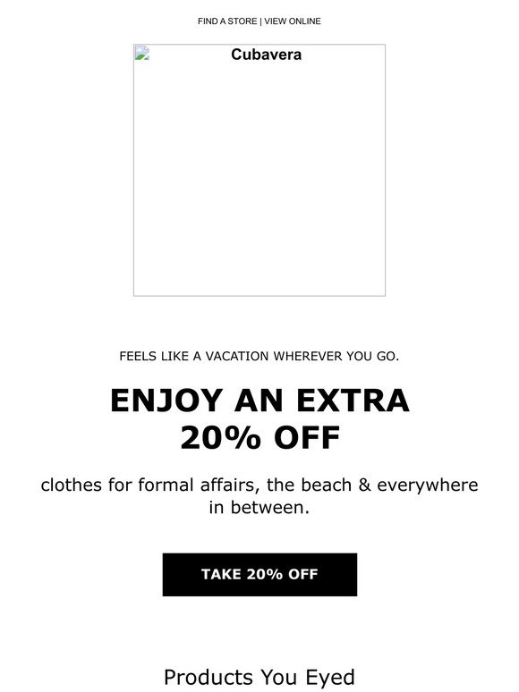 Your extra 20% off expires soon