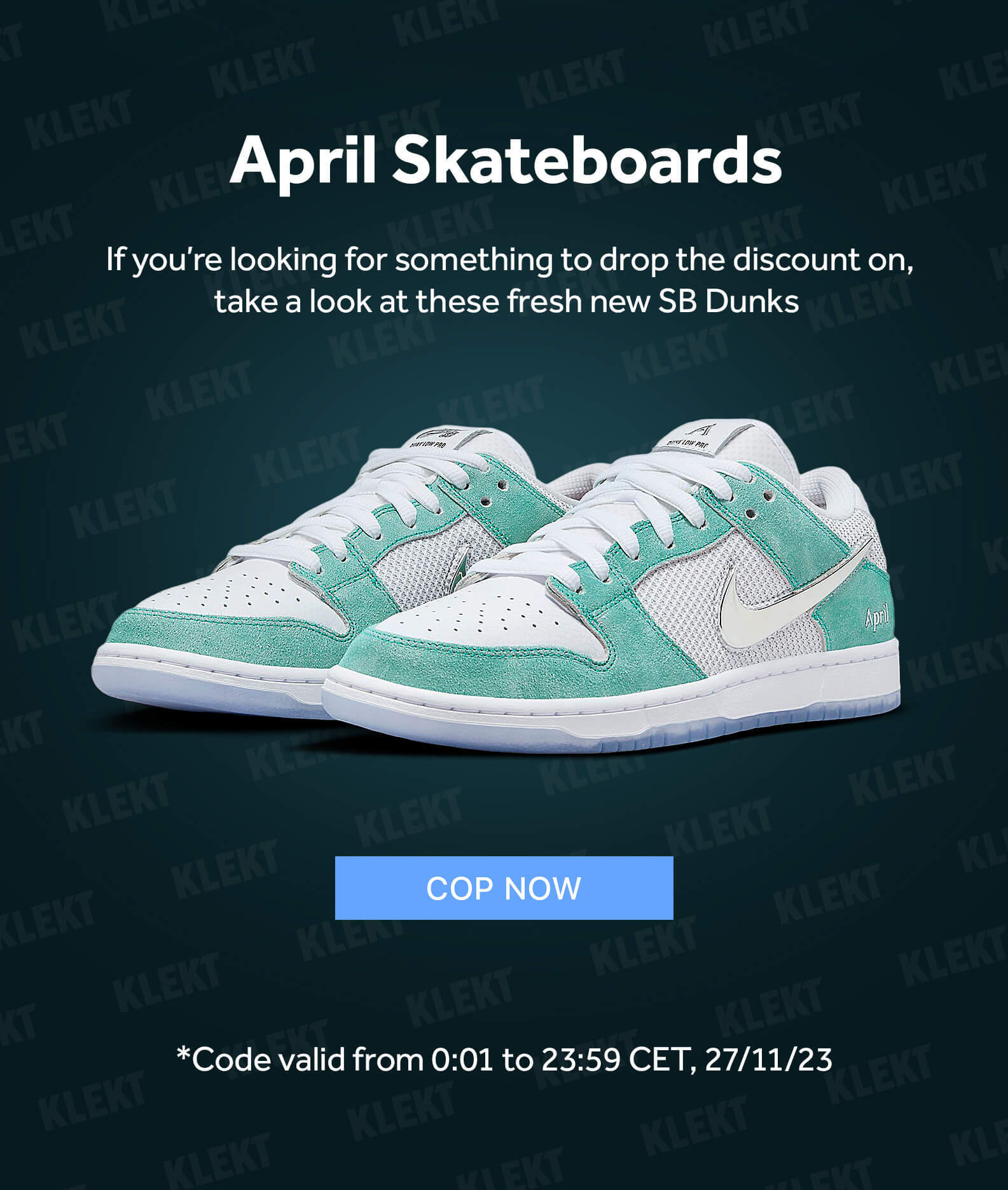 If you’re looking for something to drop the discount on, take a look at these fresh new SB Dunks