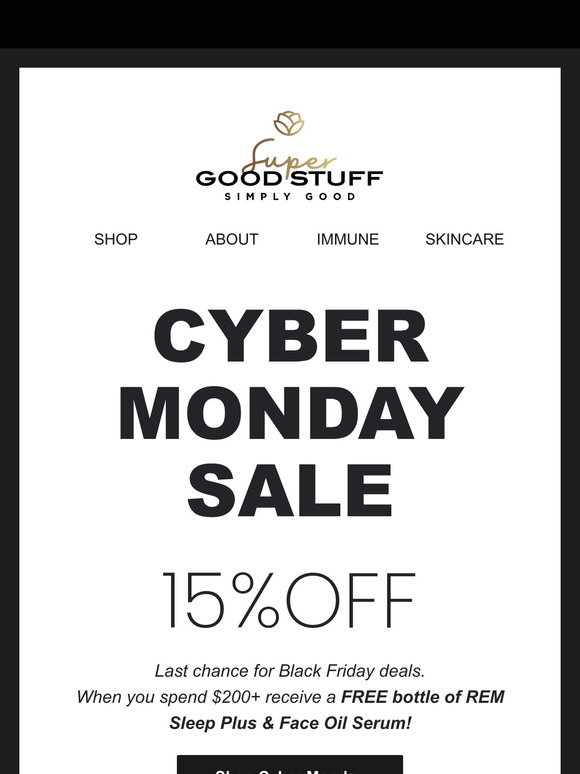 LAST CALL: 15% off sitewide 📣