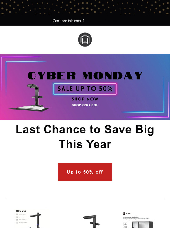 CZUR Cyber Monday: Last Chance to Save Big
