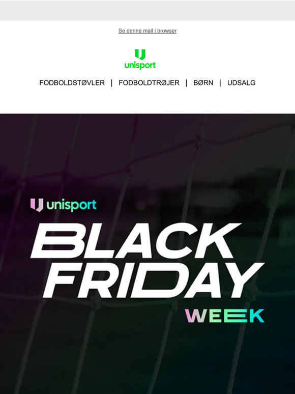 Vi savnede dig under Black Week!