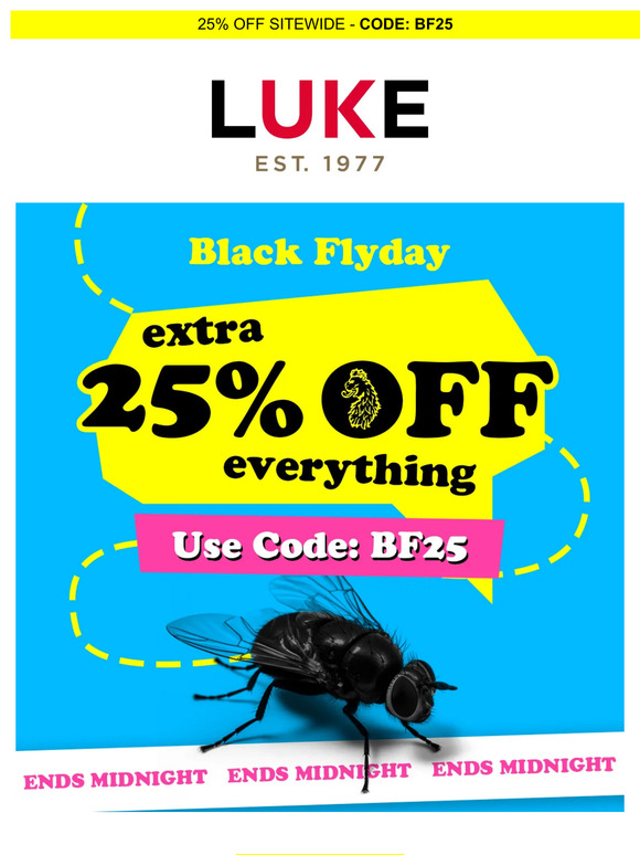 ⏰ Cyber Monday: ENDS MIDNIGHT