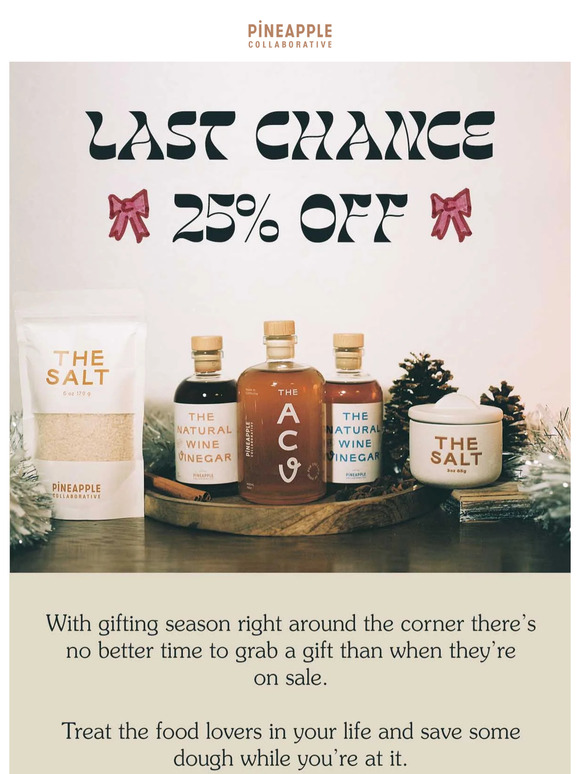 Last chance