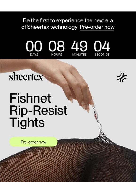Fishnet Rip-Resist Tights