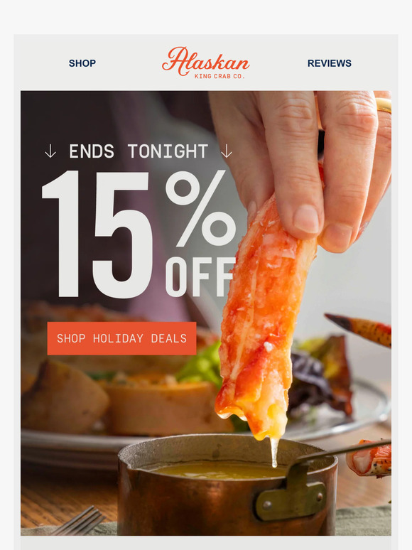 Alaskan King Crab Co.: 15% OFF KING CRAB & SEAFOOD + A FREE $45 GIFT ...