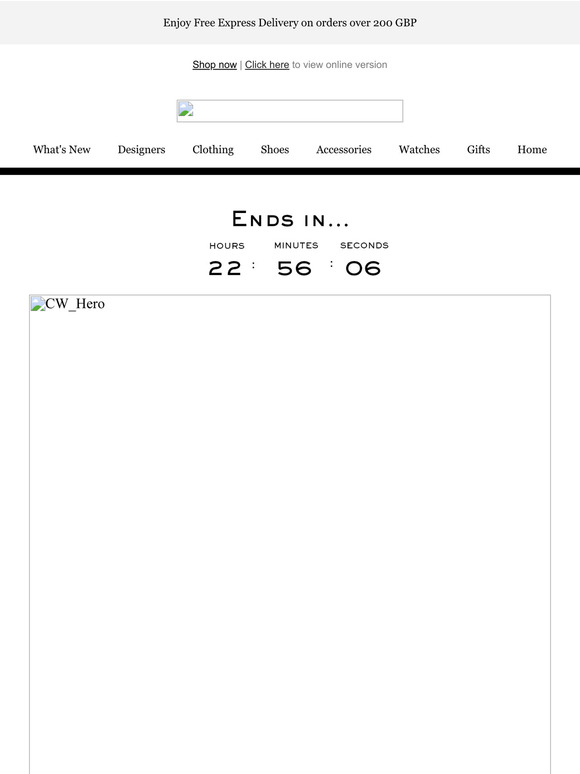 Final hours: up to 50% off