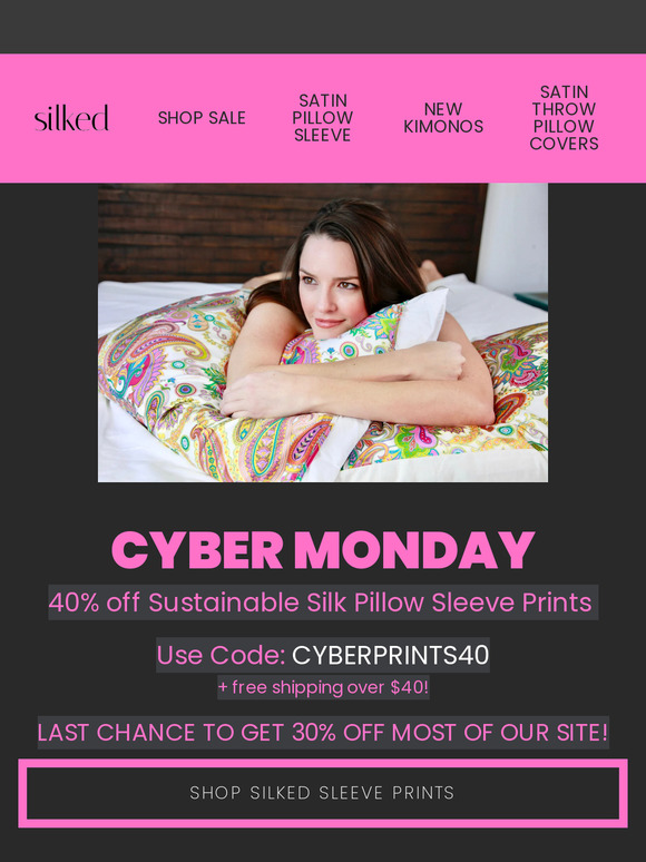 CYBER MONDAY. Up to 40% OFF