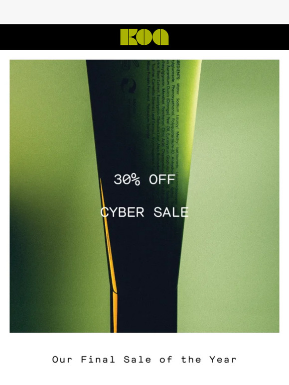 Our final sale of the year.