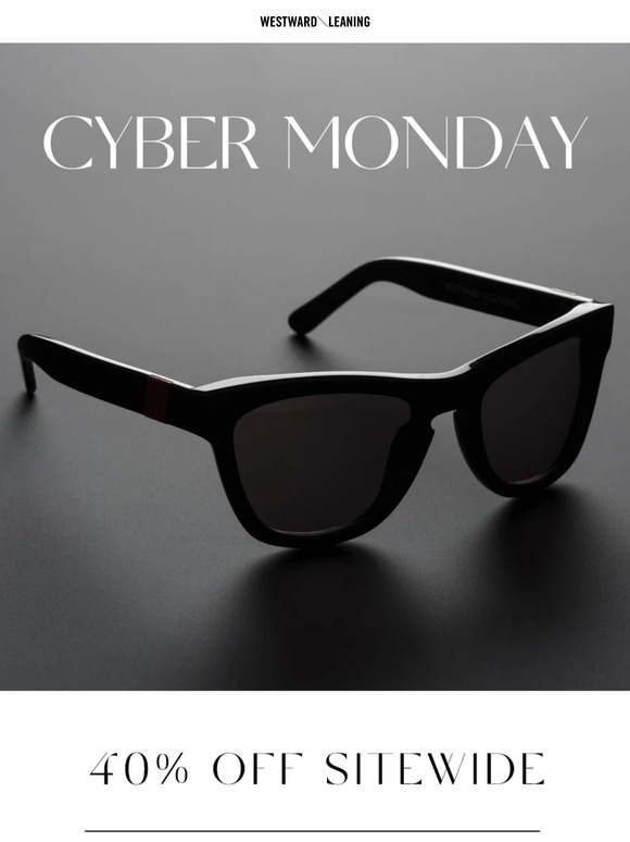 CYBER MONDAY | Save 40%