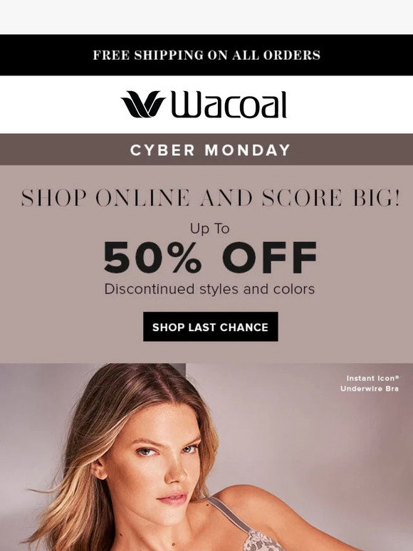 Wacoal Email Newsletters Shop Sales, Discounts, and Coupon Codes