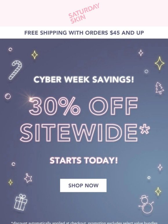 Our biggest sitewide sale is here!